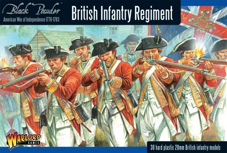Warlord Games 28mm British Infantry Regiment - American War Of Independence (WGR-AWI-01)
