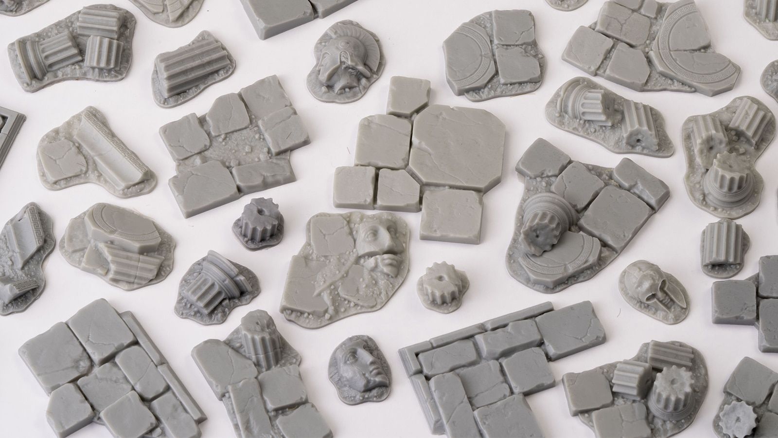 thumbnail image 2 of Gamers Grass Temple Basing Bits – Resin Terrain Scenery Accessories For Ruins GGBB-TE 2 of 4