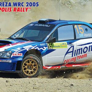 1:24 Subaru Impreza WRC 2005 Rally Acropolis 2007