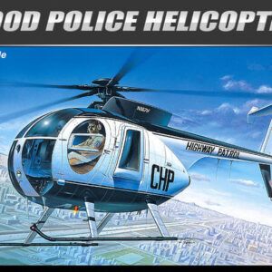 Helic&oacute;ptero 500D Versi&oacute;n de la polic&iacute;a Esc. 1/48