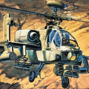 Helic&oacute;ptero AH-64A Apache [MSIP] Esc. 1/48