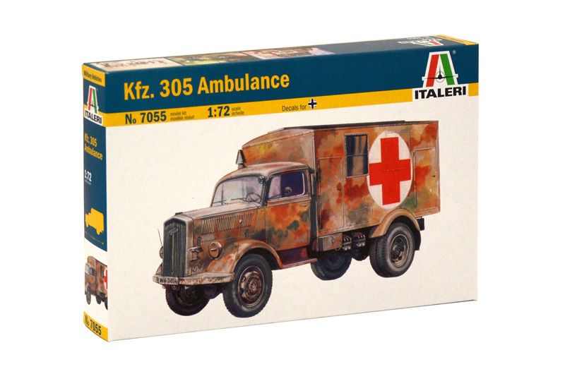German Kfz. 305 Opel Blitz Ambulance Esc. 1/72