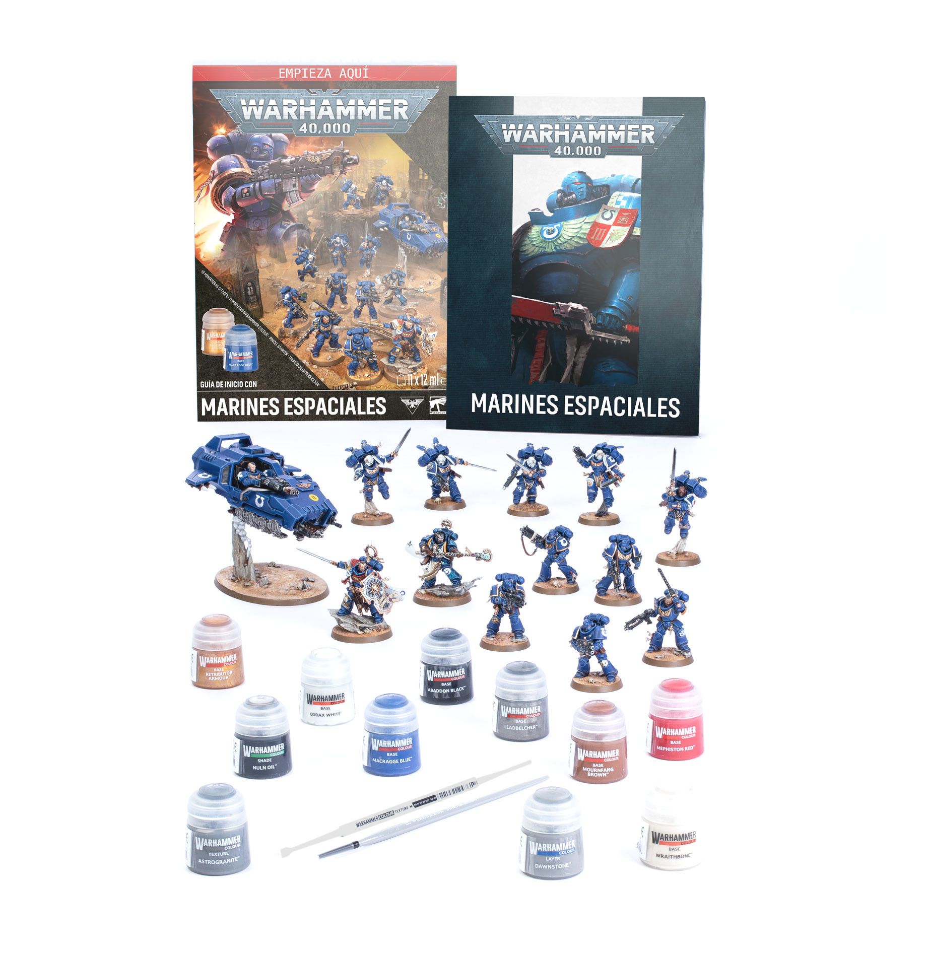 EMPIEZA AQUÍ Warhammer 40,000: Guía de inicio con Marines Espaciales
