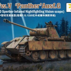 Panzerkampfwagen V Panther G (Con la mirilla de infrarrojos FG1250 para visi&oacute;n nocturna) Esc. 1/72