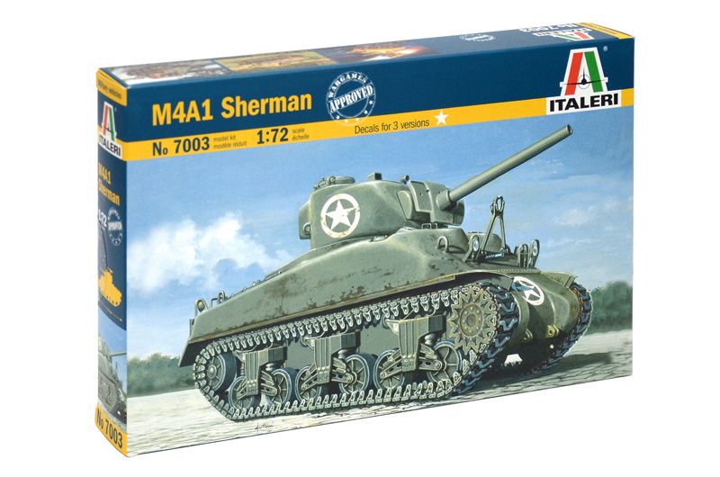 US M4A1 SHERMAN Esc. 1/72