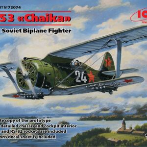 I-153 &ldquo;Chaika&rdquo; Caza biplano sovi&eacute;tico de la Segunda Guerra Mundial Esc. 1/72