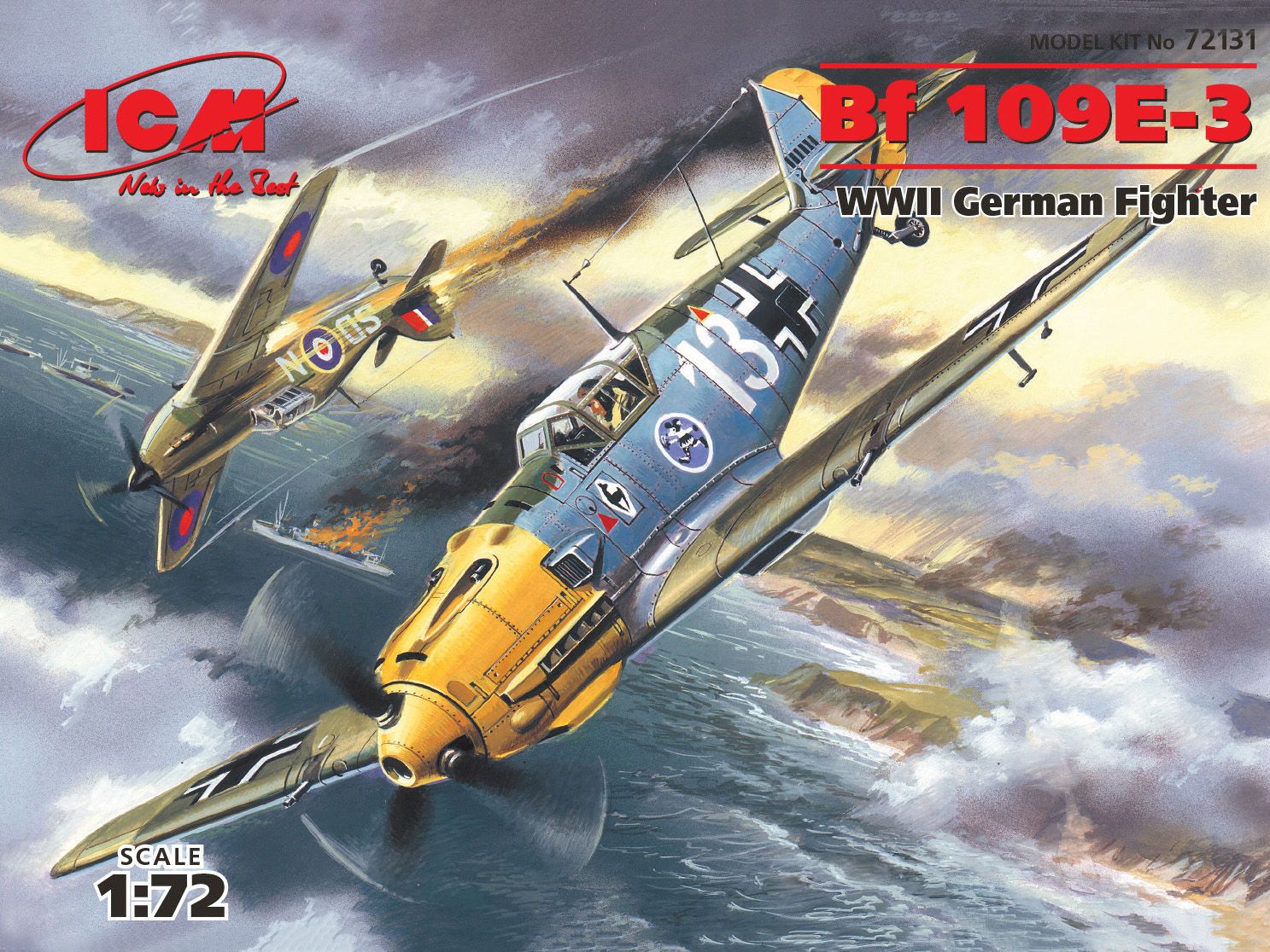 Messerschmitt Bf 109E-3 Esc. 1/72