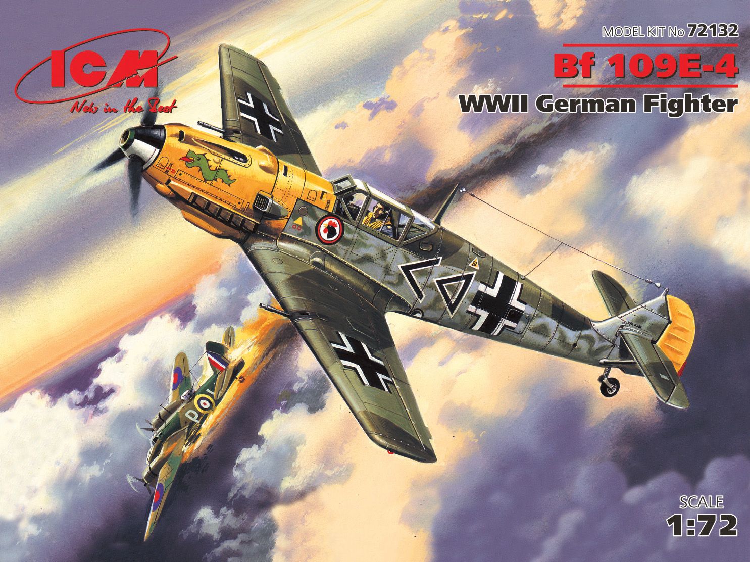 Messerschmitt Bf 109E-4 Esc. 1/72