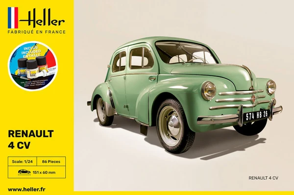 1:20 RENAULT 4 CV Kit de inicio