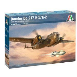 Dornier Do 217 K-1/K2 con bomba guiada Fritz-X Esc. 1/72