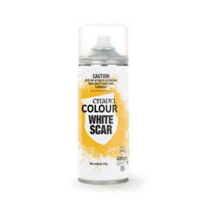 Citadel WHITE SCAR. Pintura blanca en spray
