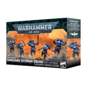 Space Marines VANGUARD VETERAN SQUAD with Jump Packs: Veteranos de Vanguardia con retrorreactores